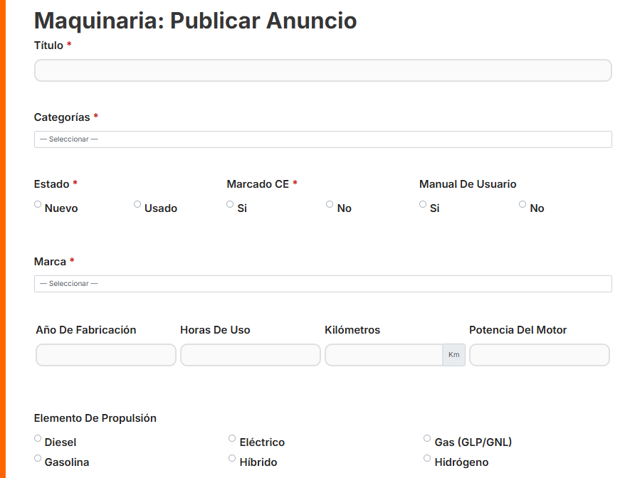Publicar Anuncio